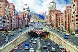 امشب اصلا سمت این تونل در تهران نروید!