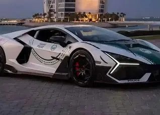 خودروی دست ساز ایرانی ماشین پلیس دبی شد!