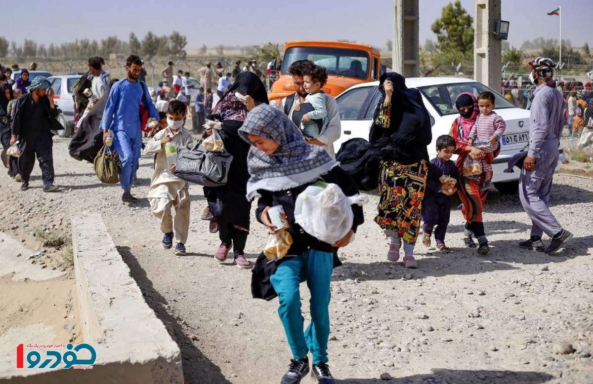 موج خروج اثاث افغانی ها از ایران 