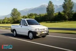 پراید وانت فول آپشن با سنسور نور به بازار رسید / شاهکار جدید سایپا