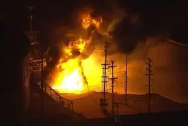 پالایشگاه غول‌پیکر ترکیه منفجر شد / علت چه بود؟