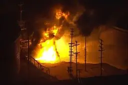 پالایشگاه غول‌پیکر ترکیه منفجر شد / علت چه بود؟