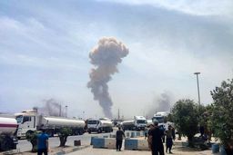 شرایط فعالیت در بندر رجایی بعد از انفجار + فیلم