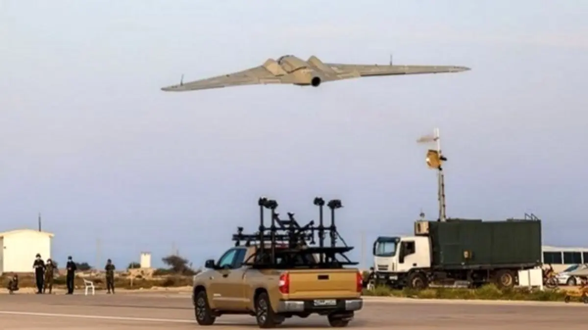 این پهپاد ایرانی ابرها را به گریه درمی‌آورد!