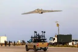 این پهپاد ایرانی ابرها را به گریه درمی‌آورد!