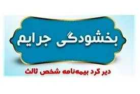 جرائم بیمه‌های شخص ثالث بخشیده شد؟