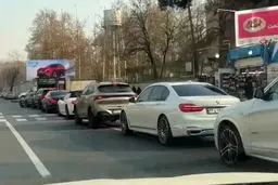 هجوم مردم برای خرید بنزین ۸۰ هزار تومانی / باورنکردنی اما واقعی!