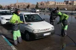 فوری/ کارواش رایگان خودروها در تهران بعد از انفجار انبارهای نفت