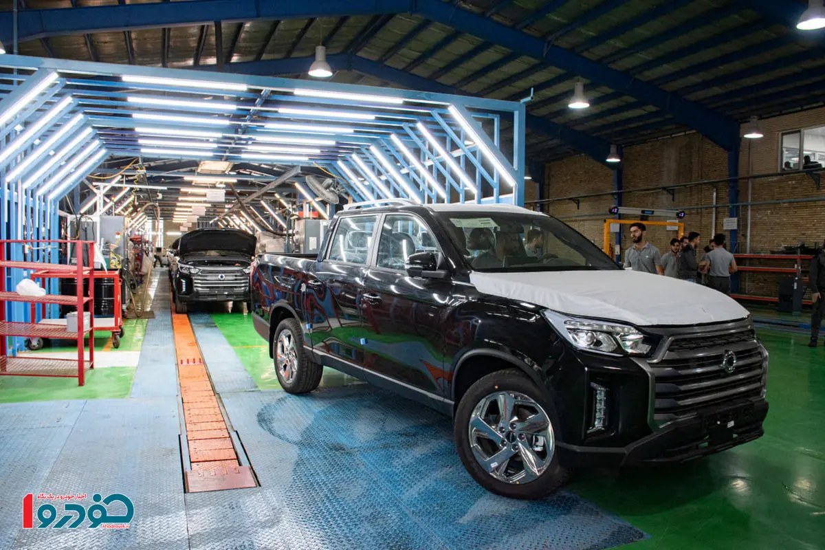 مونتاژ یک خودرو کره‌ای رسما در ایران شروع شد + تصاویر